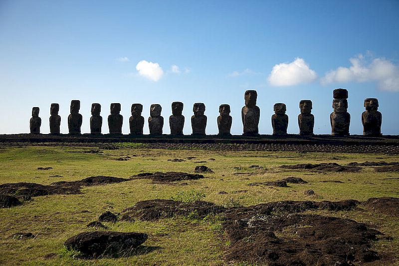 Easter Island Ahu Tongariki. Photo: Nicolas de Camaret, CC BY 2.0