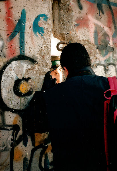 Fall of the Berlin Wall in 1989.