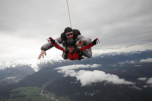 Skydiving accidents are rare, despite high perception of risk.