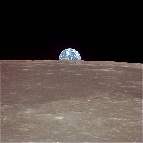 Earth as seen from the Moon. Photo: NASA