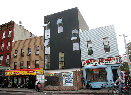 Single-family residence in Williamsburg, Brooklyn, in New York City, going for Passive House certification. 