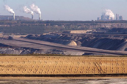 Brown coal power plant