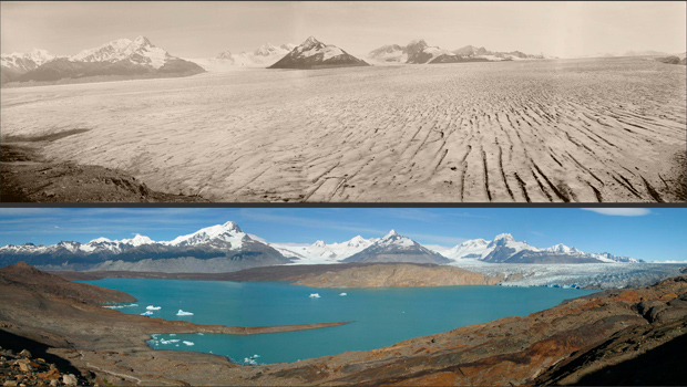 Upsala glacier 1928-2004