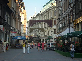 11th November Street in Bielsko-Biala