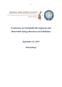Proceedings: Conference on Sustainable Development