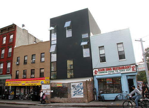 Single-family residence in Williamsburg, Brooklyn, in New York City, going for Passive House certification.