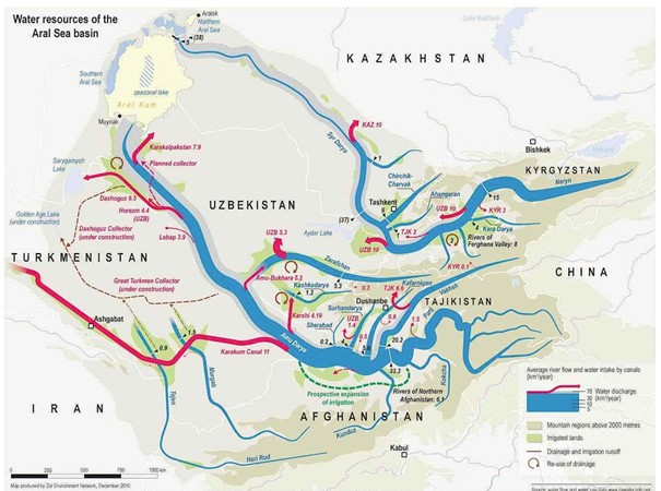 Aralsjön och vattenkrisen i Centralasien